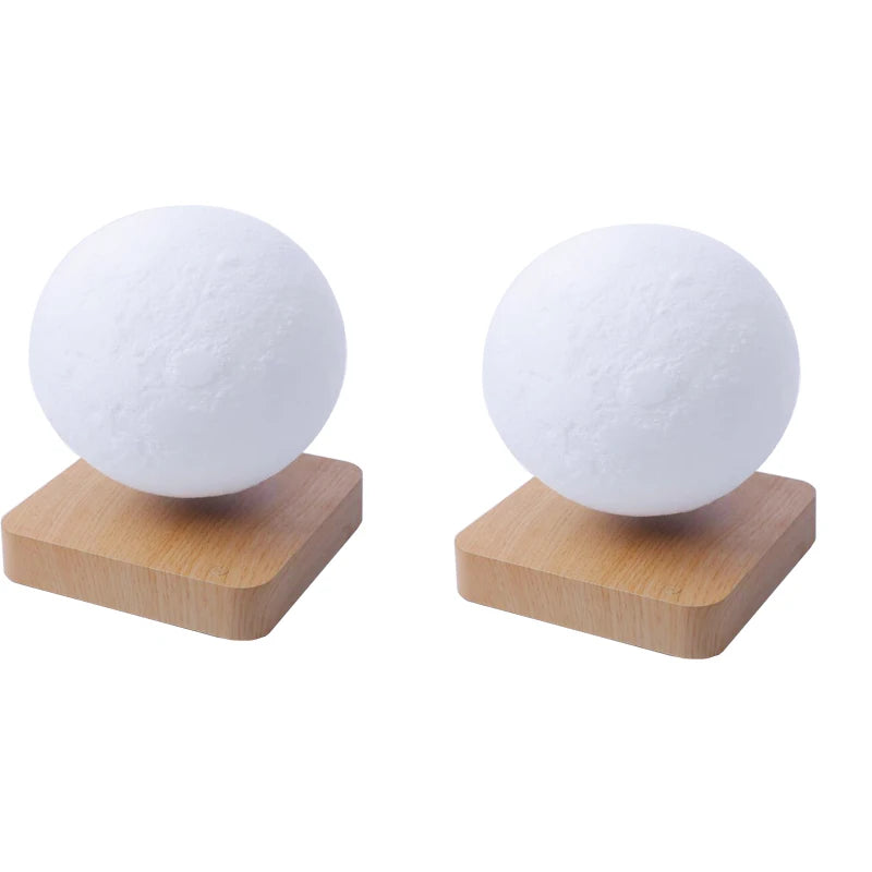 Lampe de nuit en forme de lune lévitante