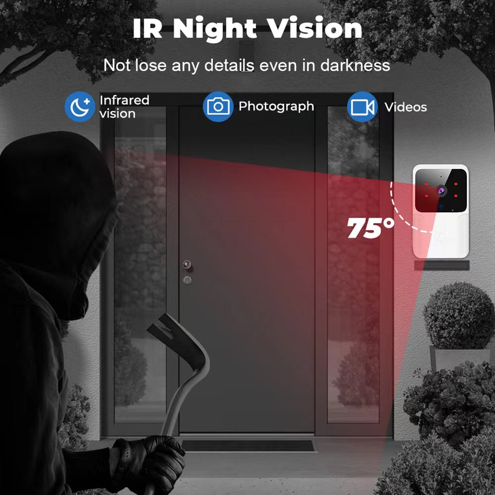 Sonnette video wifi avec vision nocturne