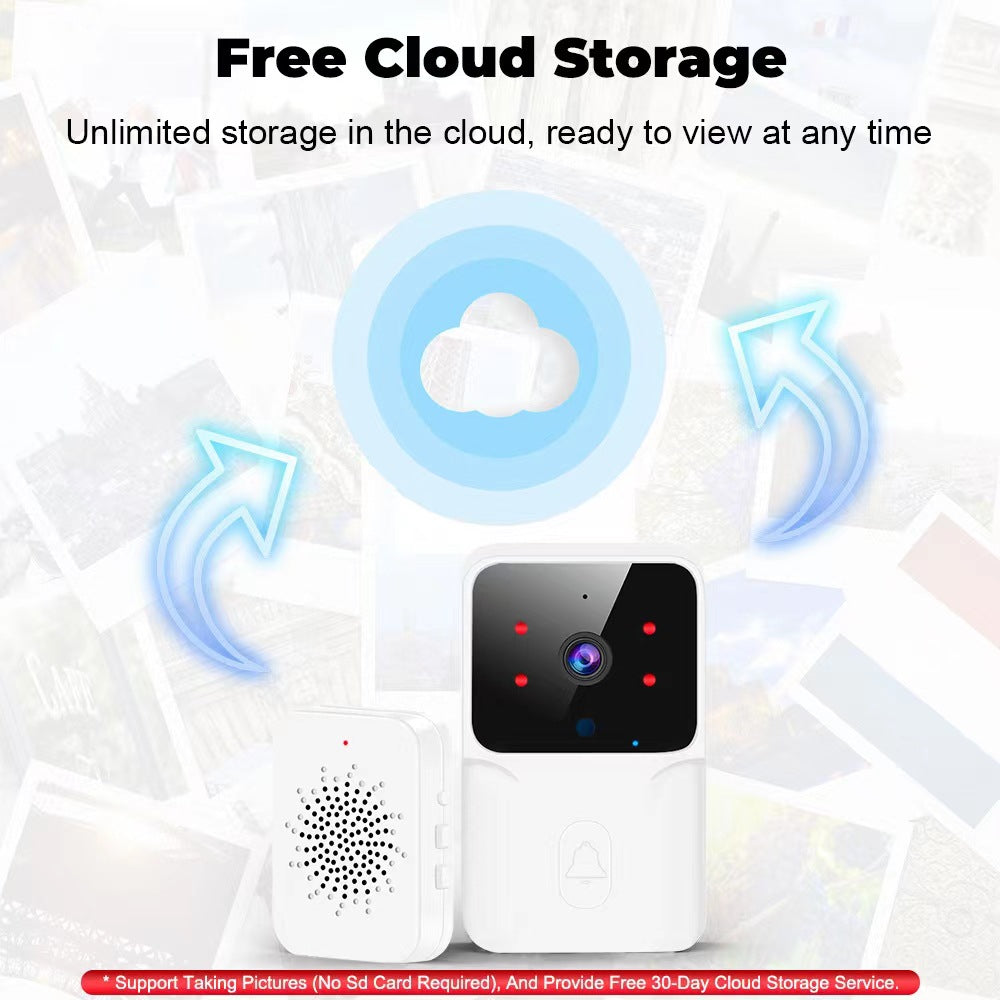 Sonnette video wifi avec vision nocturne