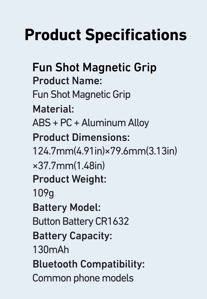 Poignée magnétique pour Iphone et smartphone