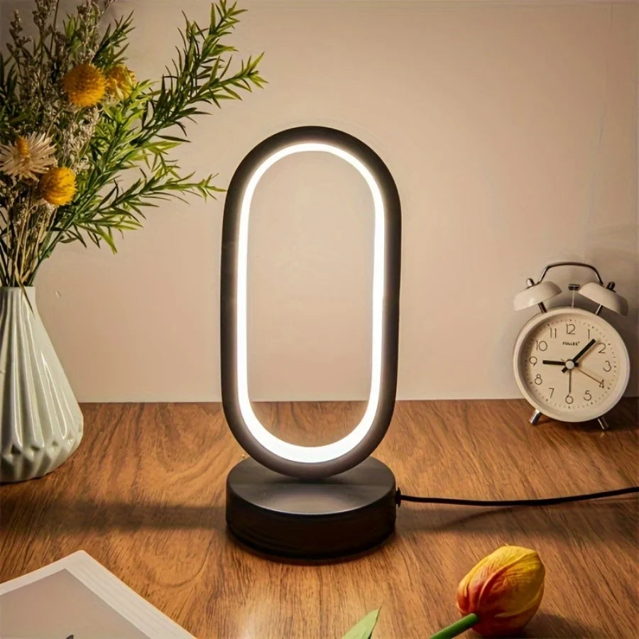 Lampe de bureau circulaire