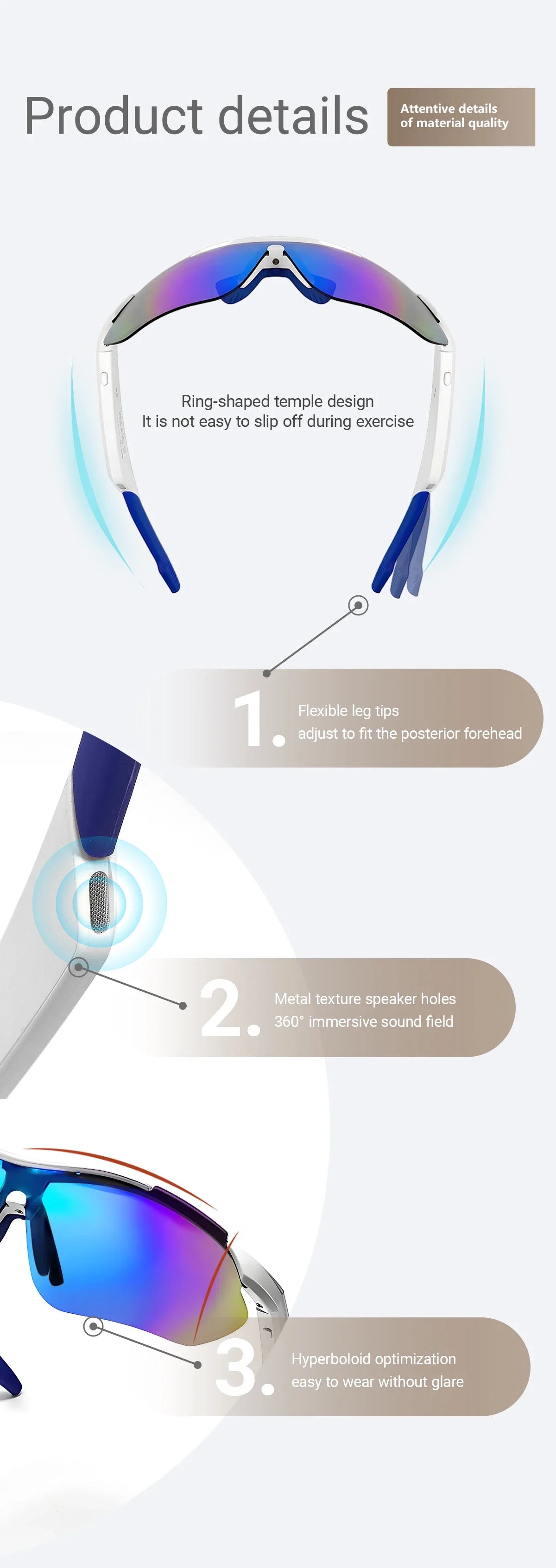 AI Smart Camera Glasses