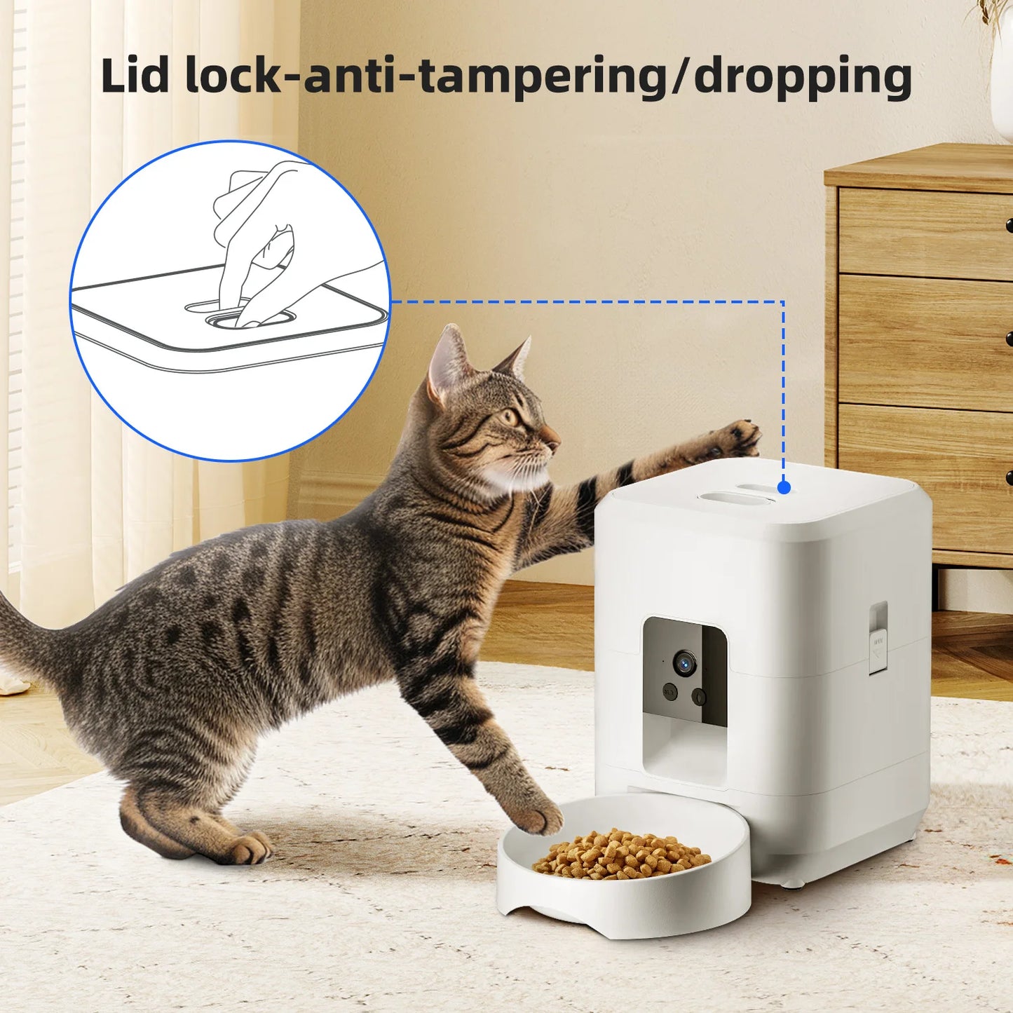 Automatic Pet Feeder Cat