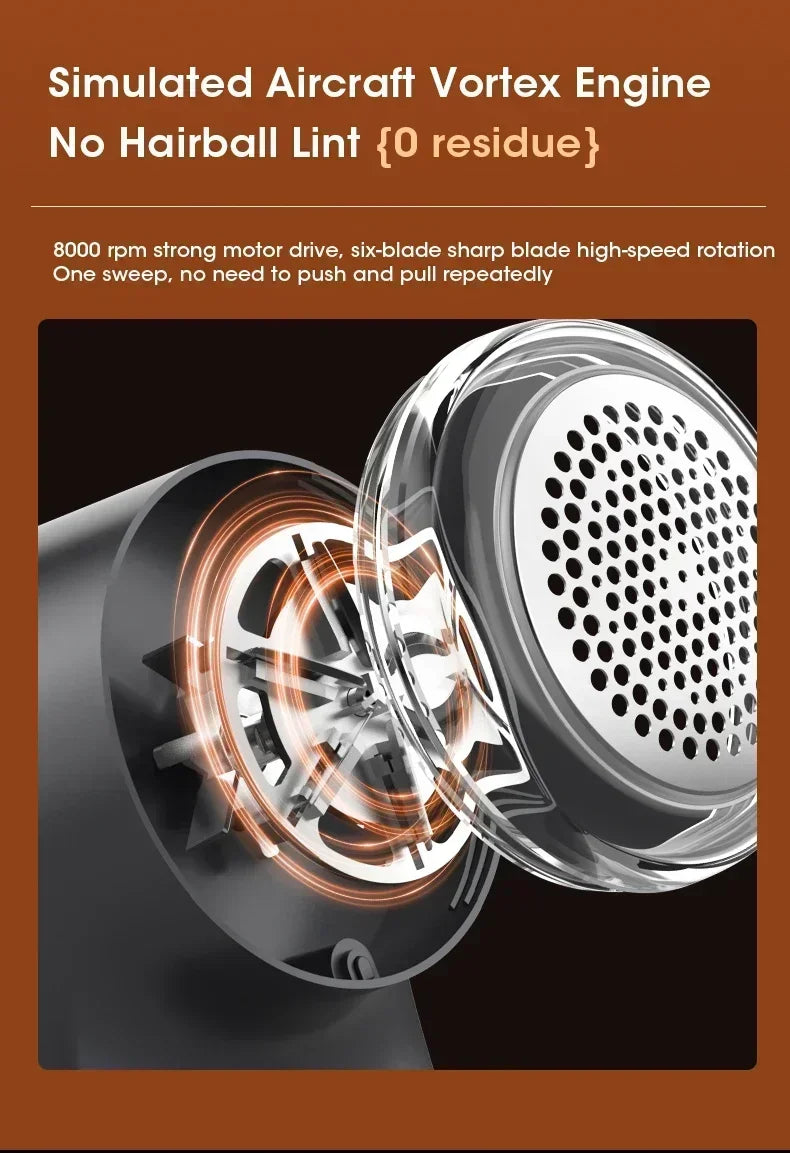 Tondeuse à peluches électrique