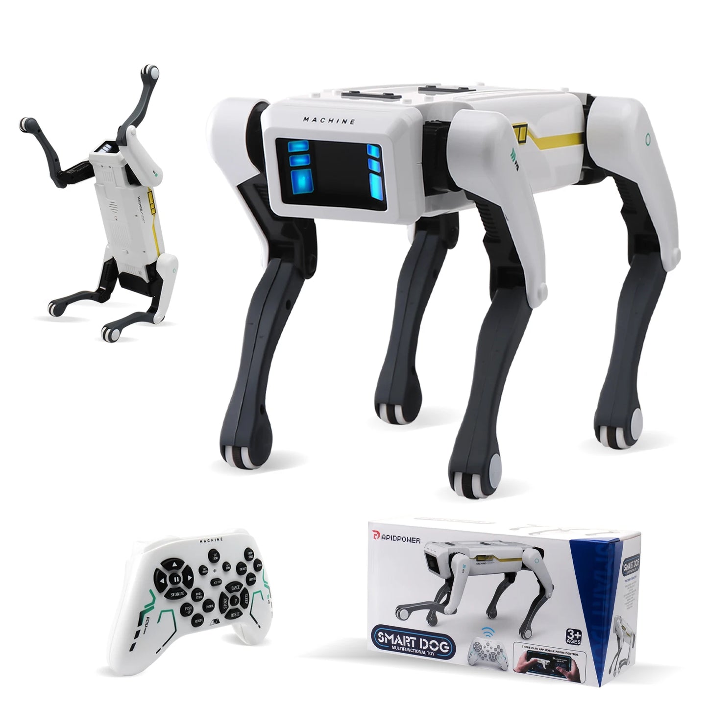 Robot chien avec intelligence artificielle