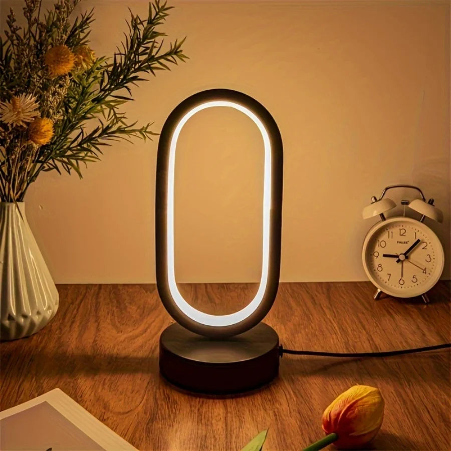 Lampe de bureau circulaire