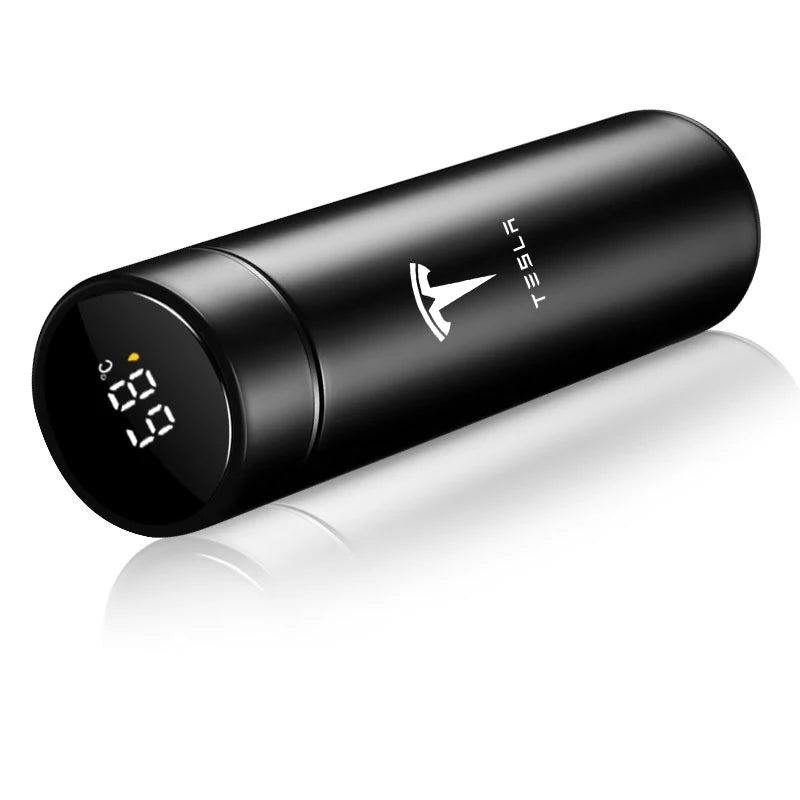 Bouteille isotherme portable intelligente en acier inoxydable