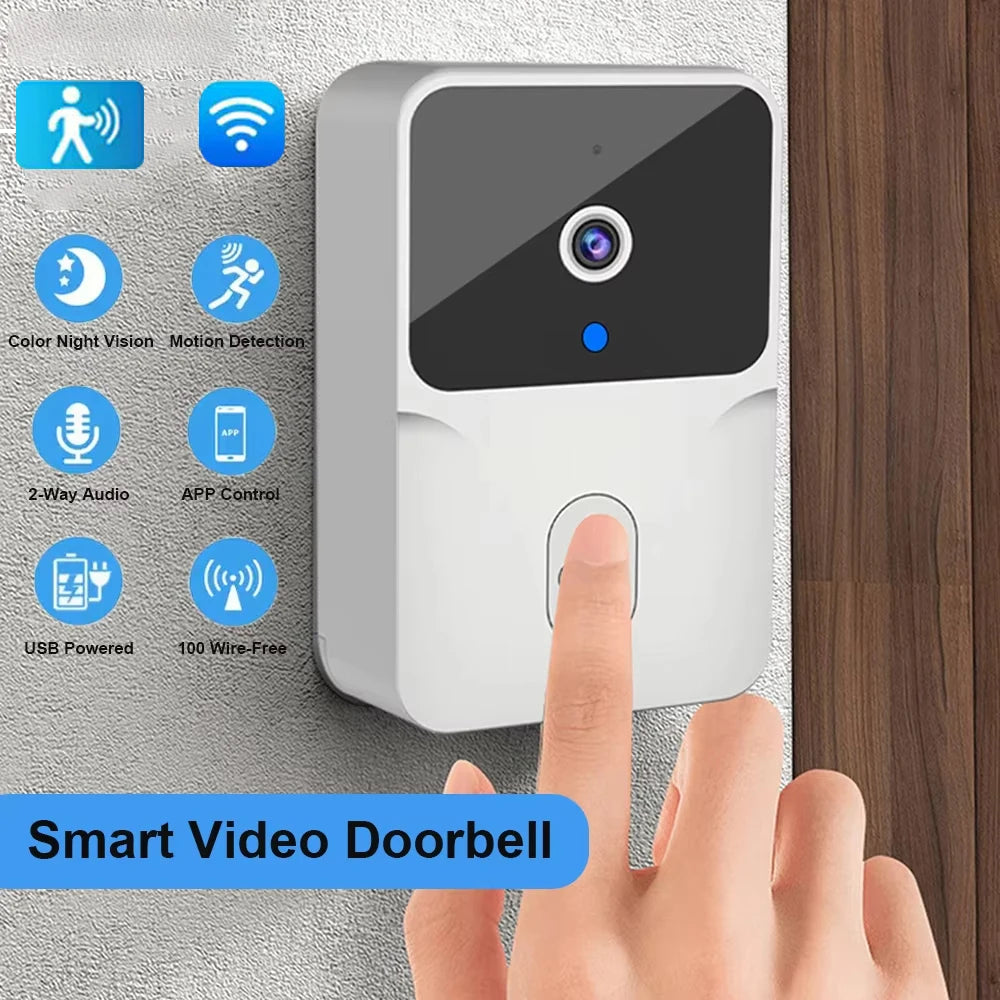 Sonnette video wifi avec vision nocturne