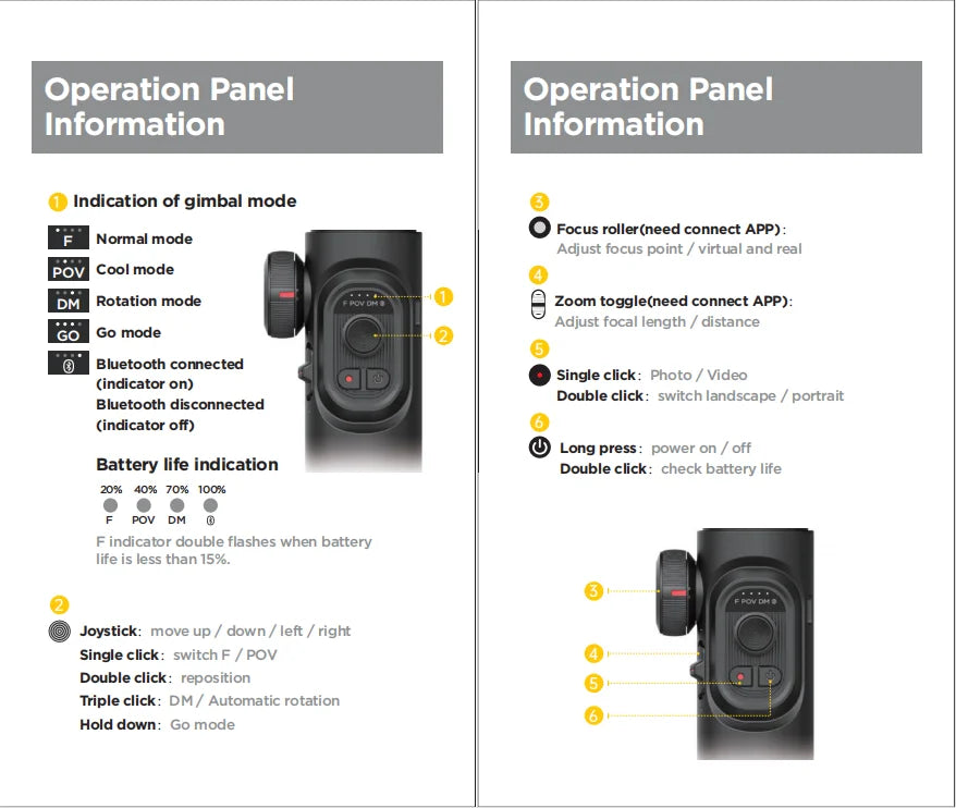 Stabilisateur portable SmartXE