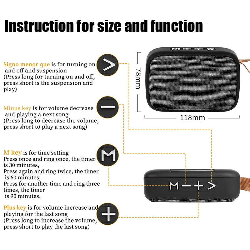Portable Bluetooth Speaker