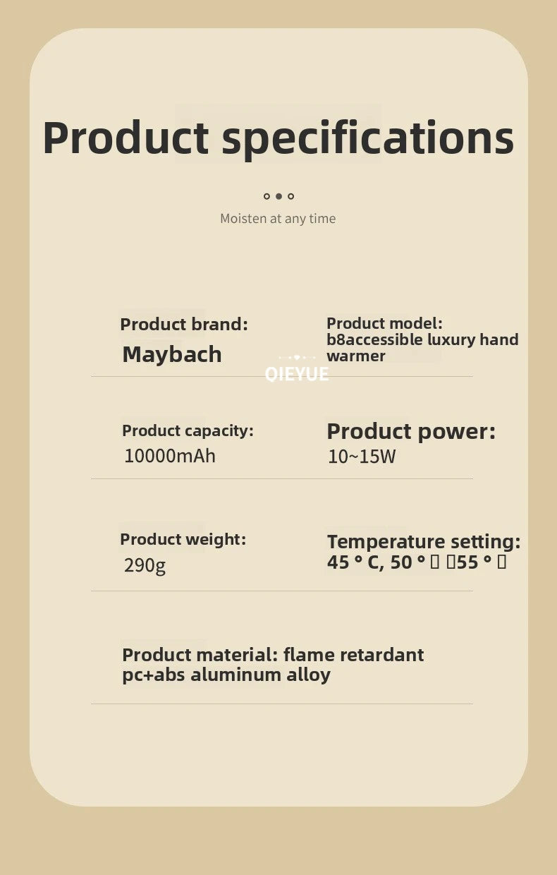 Power Bank & Hand Warmer