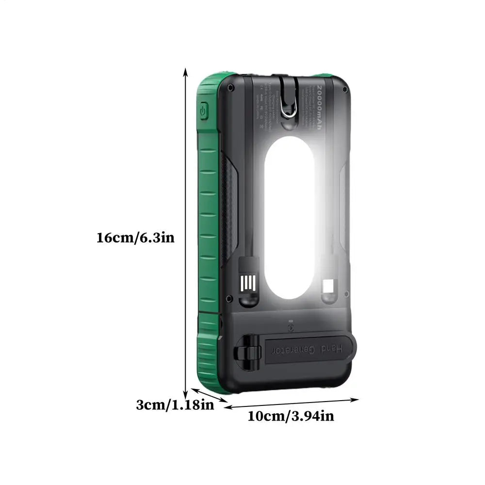 Solar Charger Power Bank Waterproof