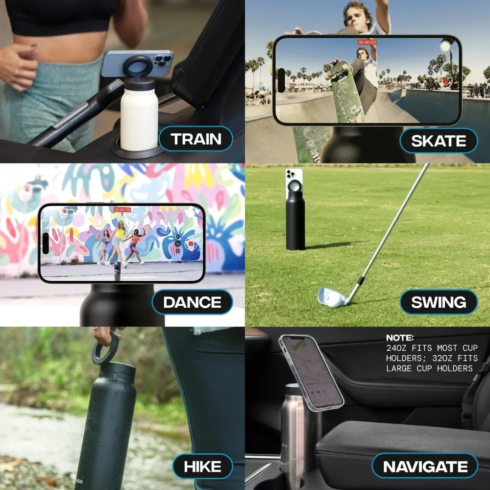 Bouteille isotherme en acier inoxydable