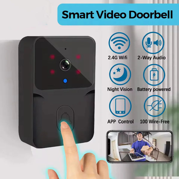 Sonnette video wifi avec vision nocturne