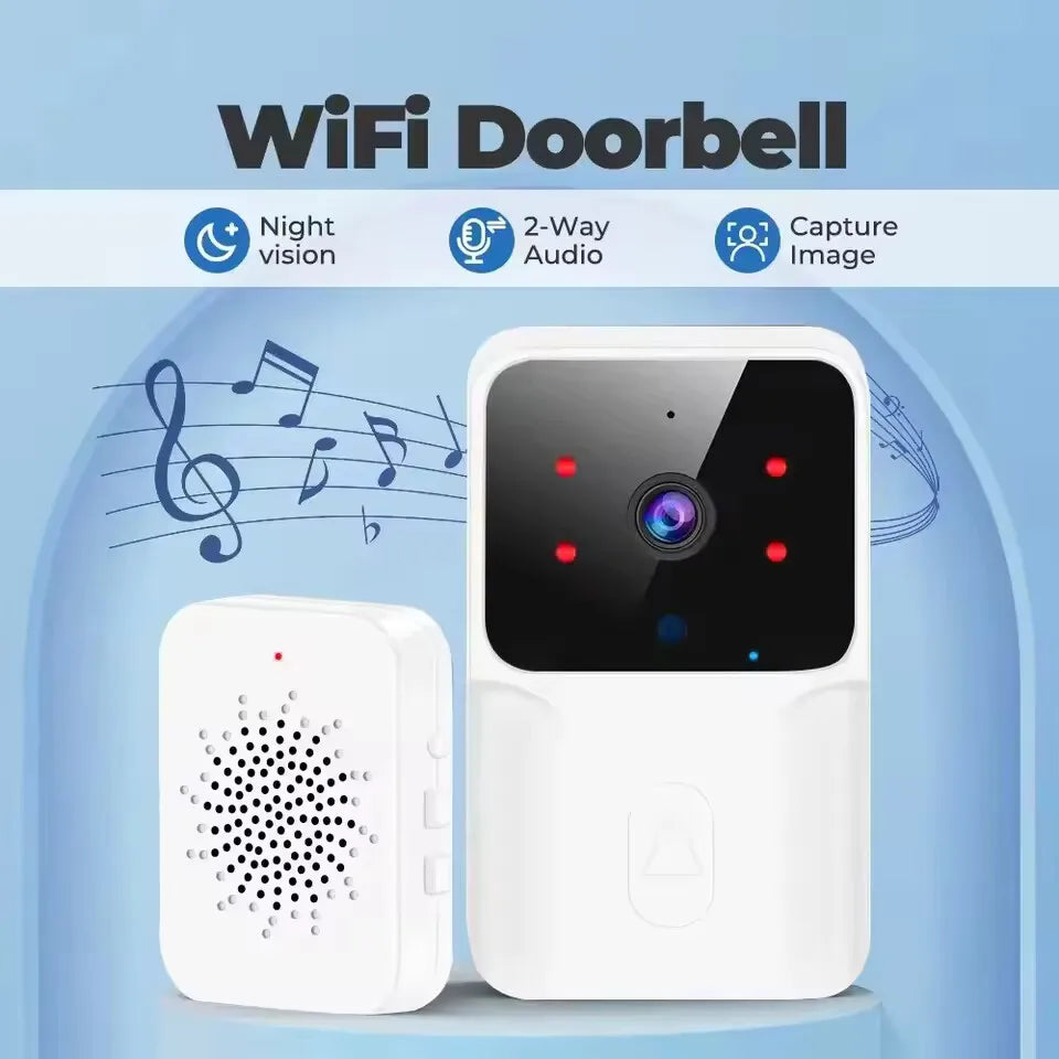 Sonnette video wifi avec vision nocturne