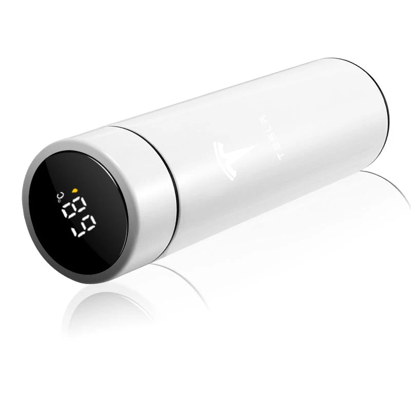 Bouteille isotherme portable intelligente en acier inoxydable