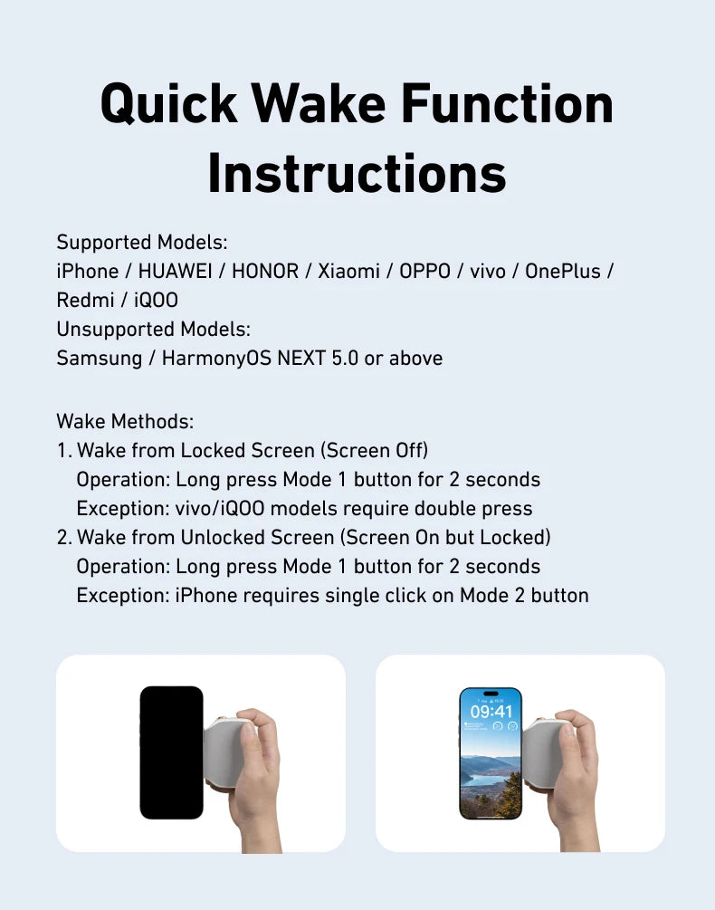 Poignée magnétique pour Iphone et smartphone