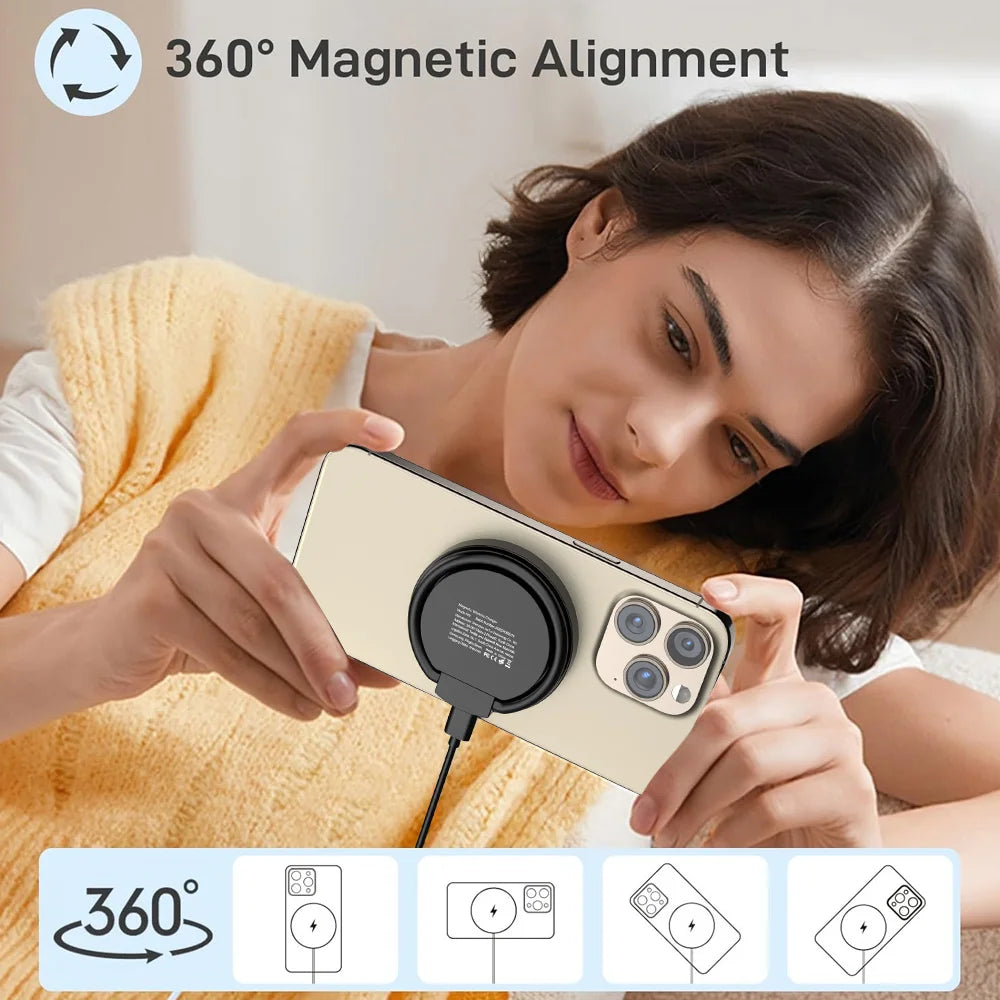 Chargeur sans fil magnétique pour iPhone