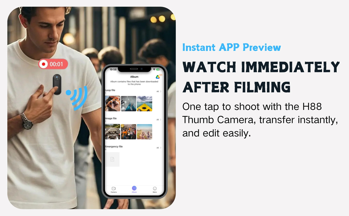 Outdoor Sports Camera