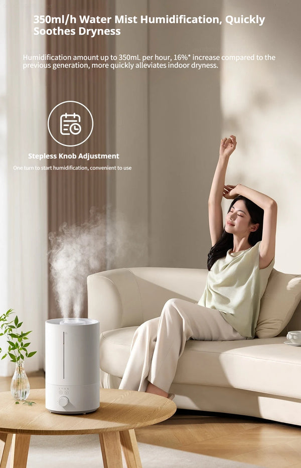 Humidificateur a double brumisateur et Purificateur d'air.