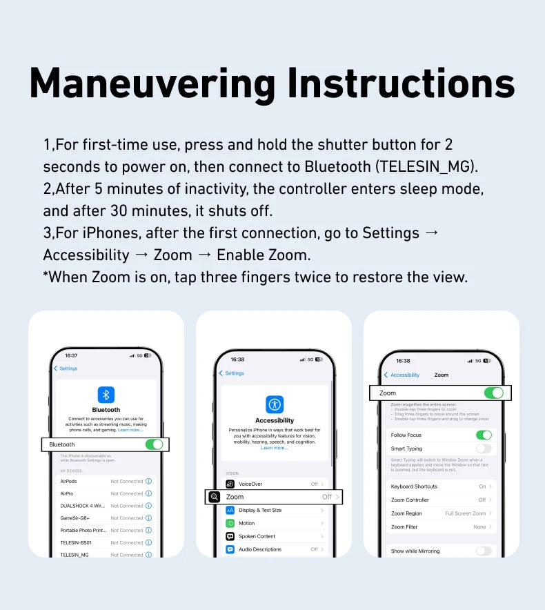 Poignée magnétique pour Iphone et smartphone