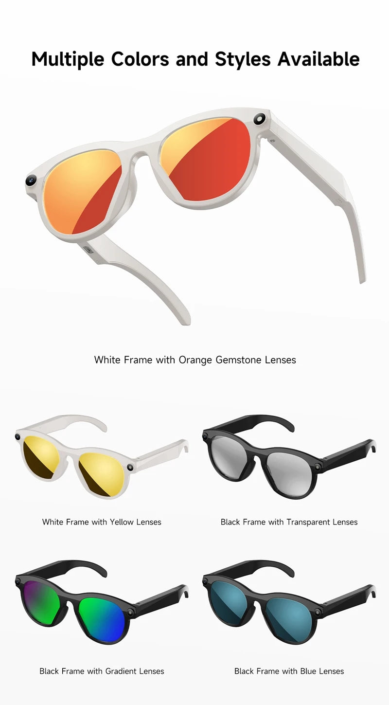 AI Smart Camera Glasses