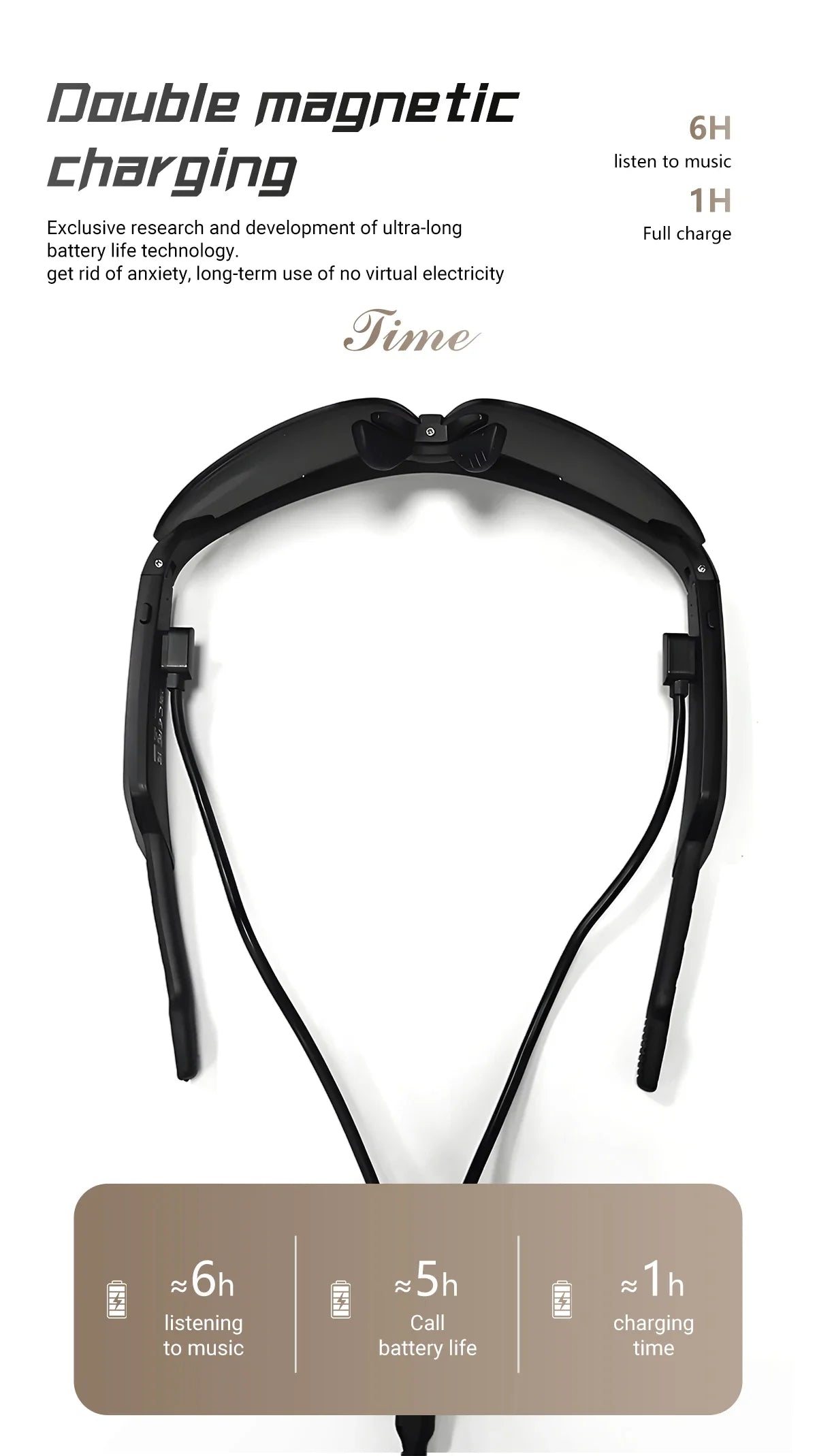 AI Smart Camera Glasses