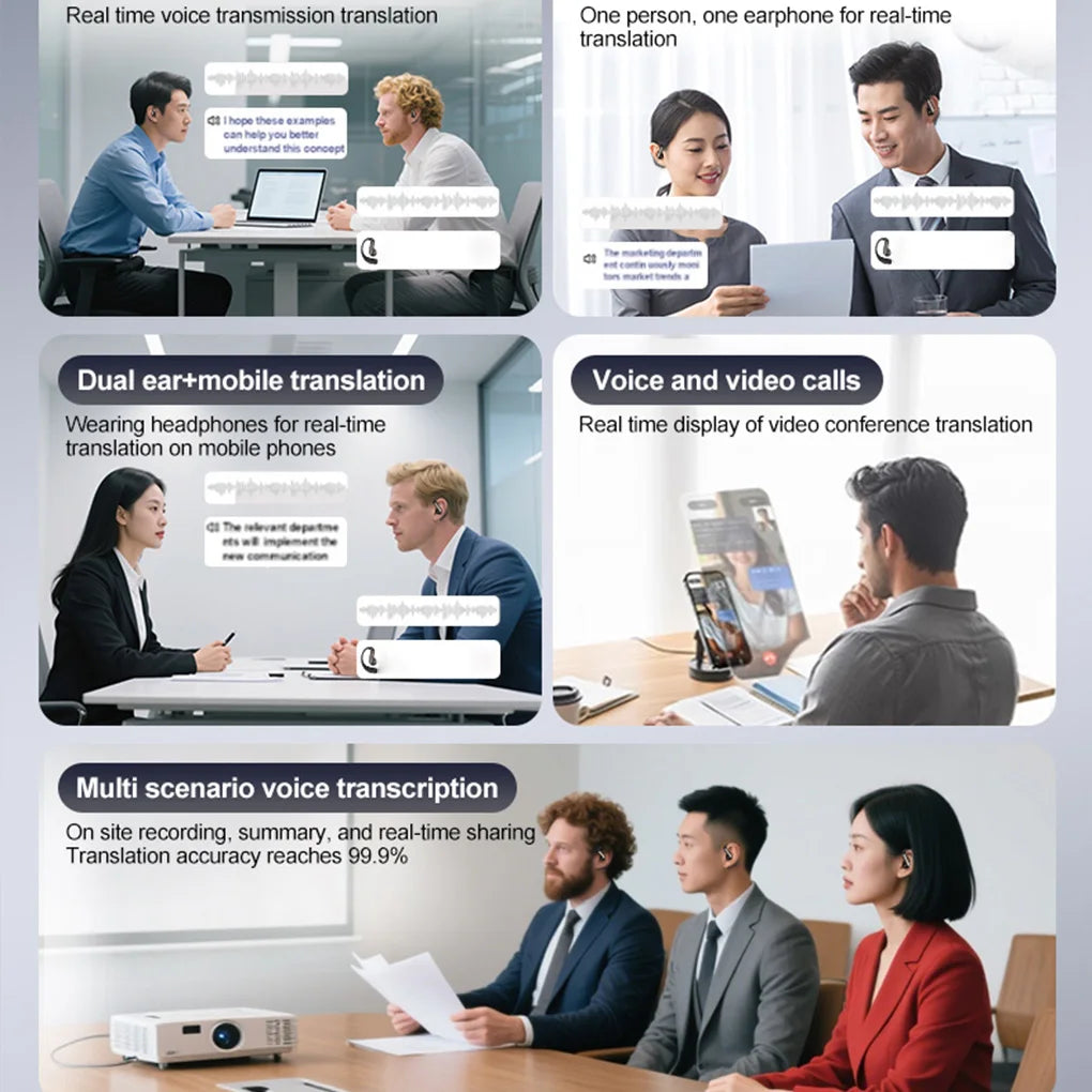 Ecouteurs sans fil Bluetooth intelligents