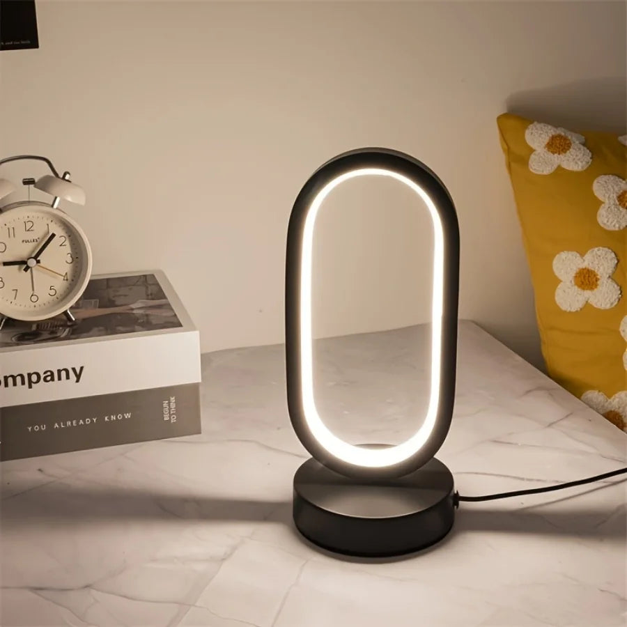 Lampe de bureau circulaire