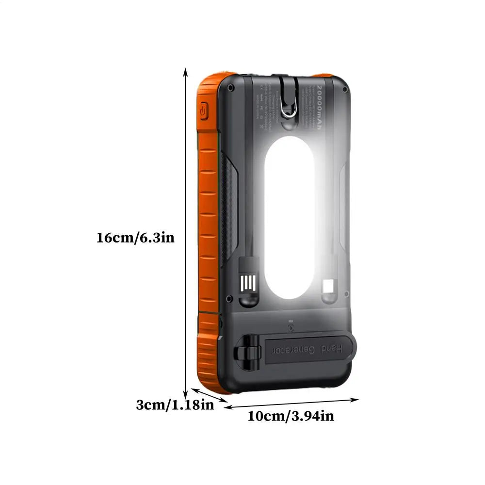 Solar Charger Power Bank Waterproof