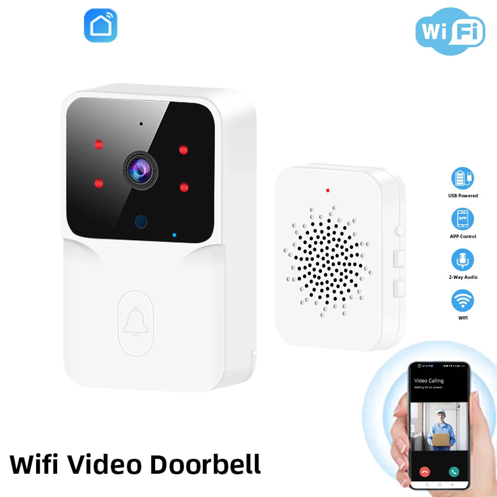 Sonnette video wifi avec vision nocturne