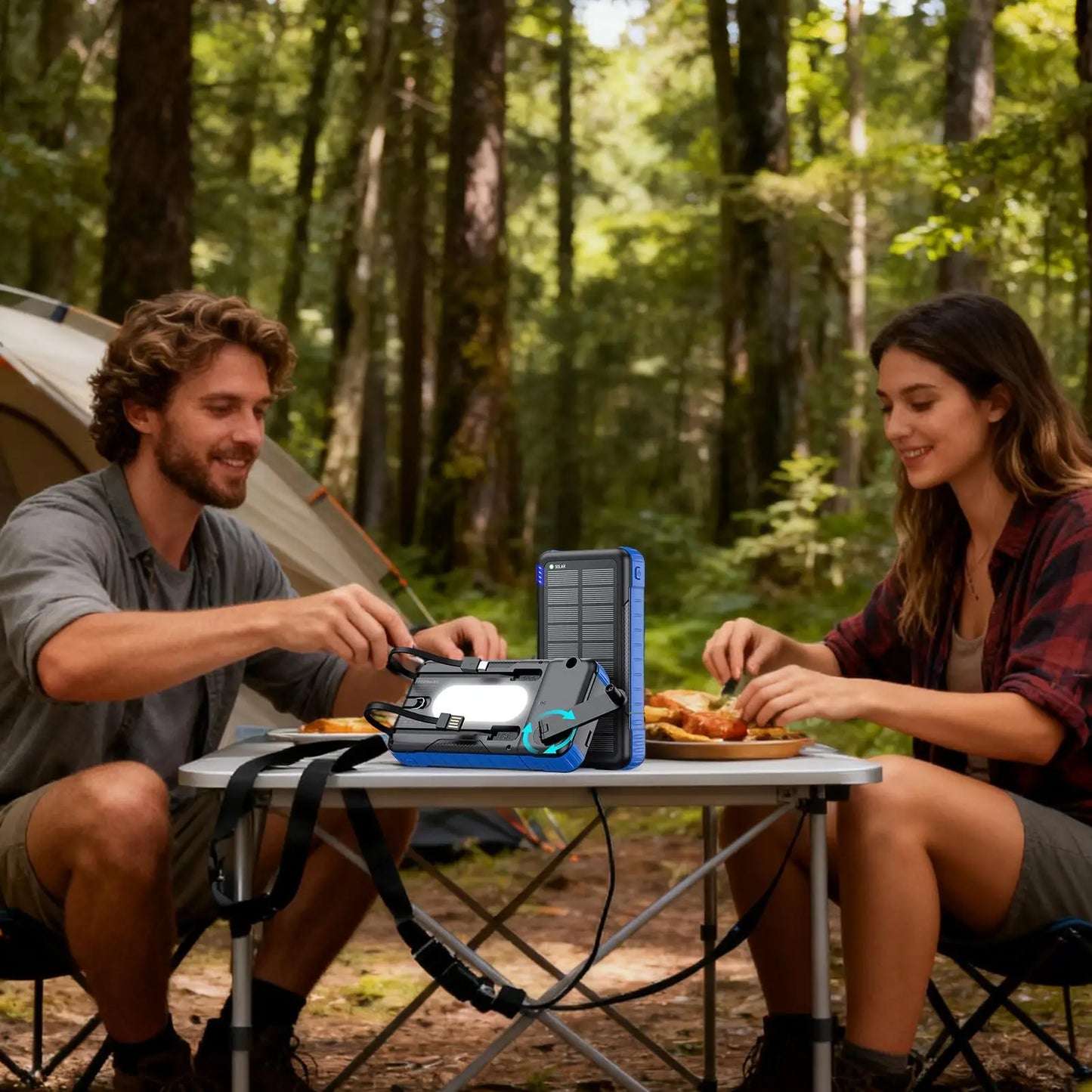 Solar Charger Power Bank Waterproof