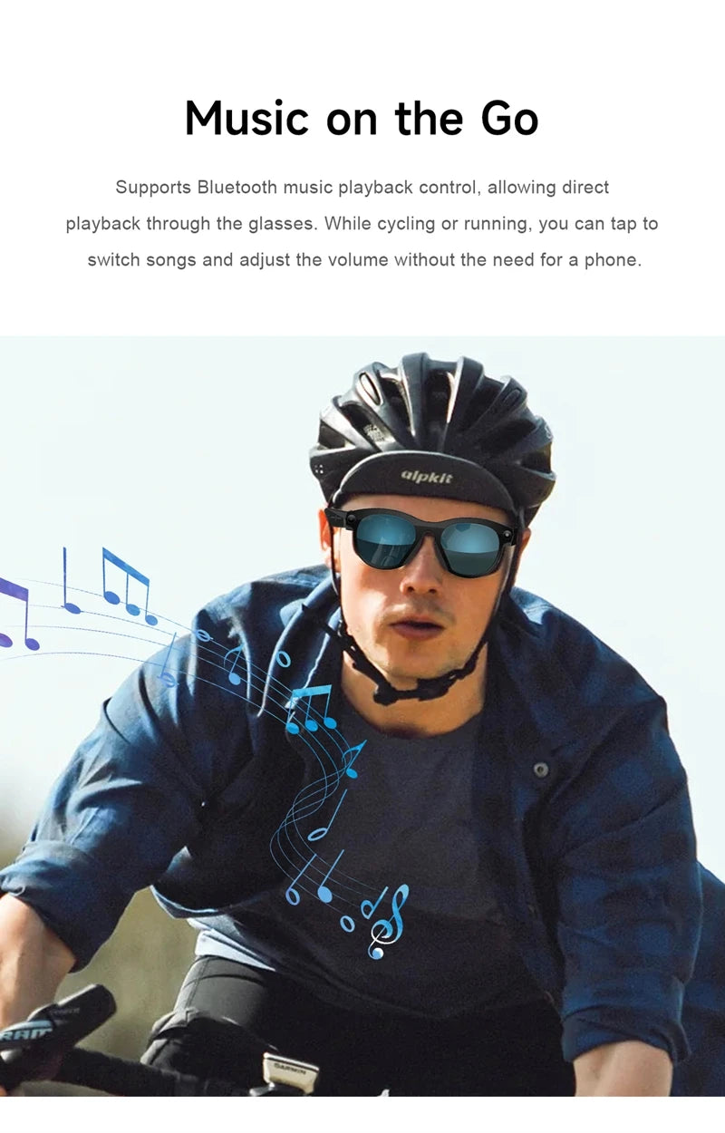 AI Smart Camera Glasses