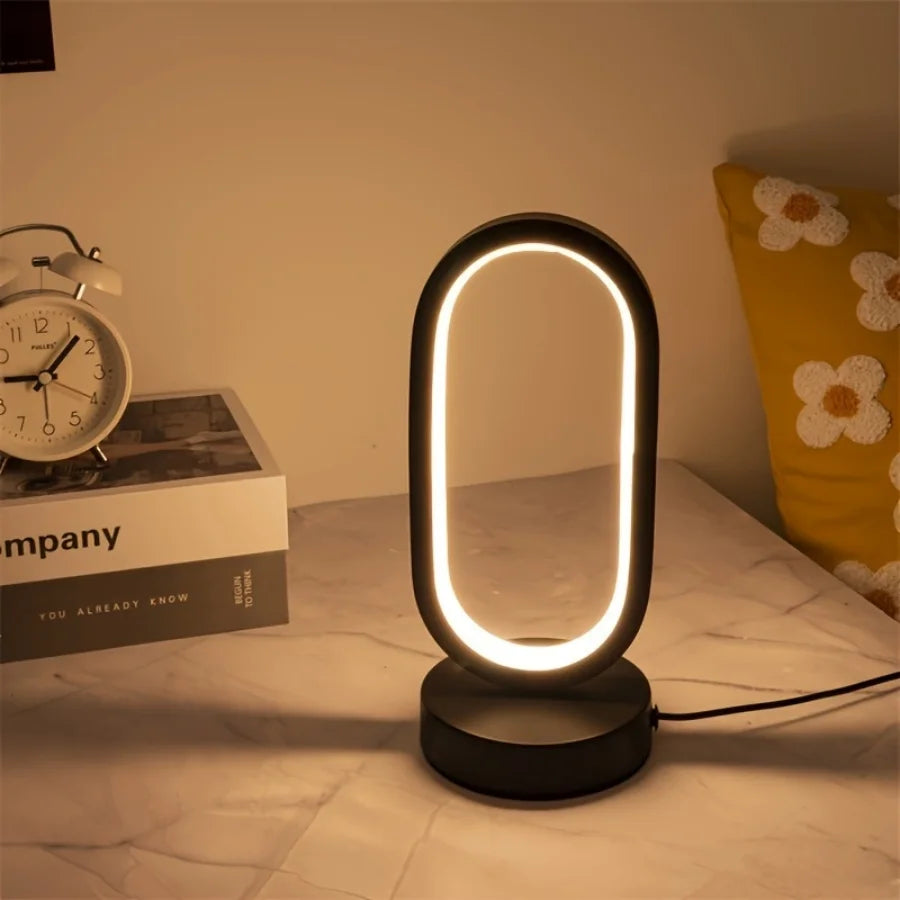 Lampe de bureau circulaire
