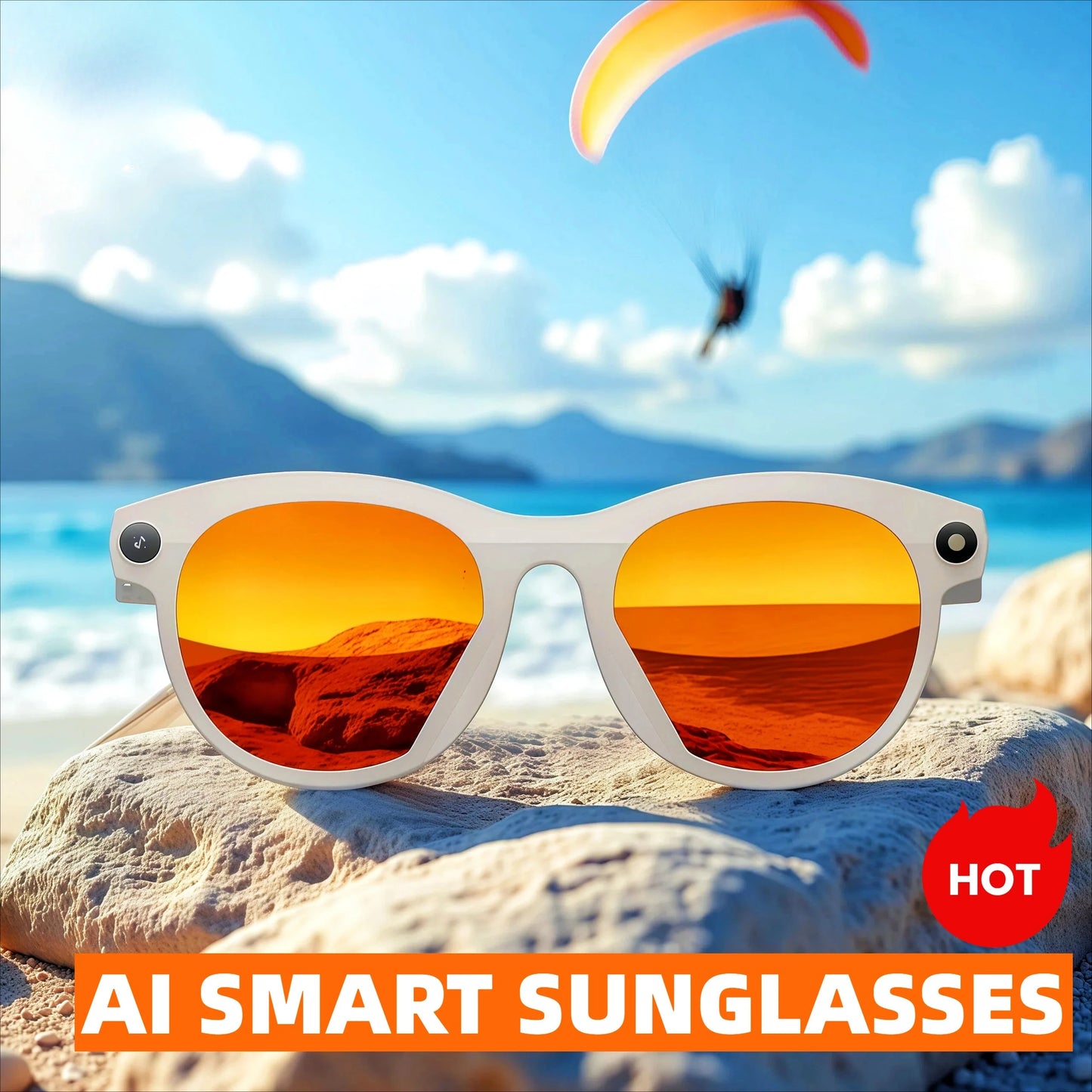 AI Smart Camera Glasses